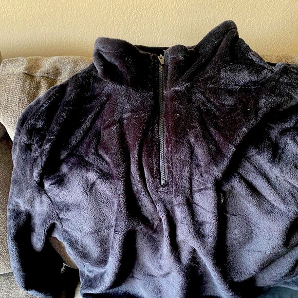 Secret Treasures Tops - Size large NWOT.  NEVER worn velour feeling top.